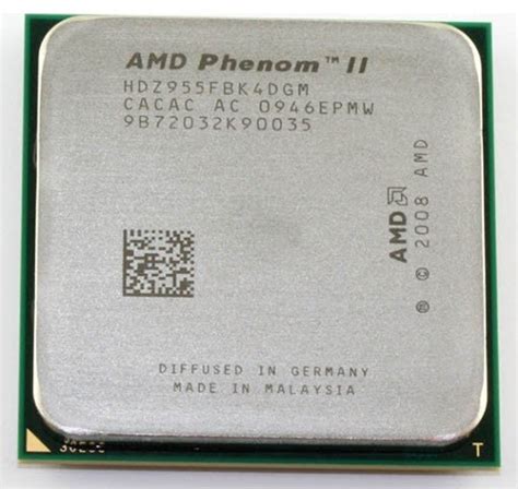 Процессор AMD Phenom II X4 955 3 2 GHz Black Edition HDZ955FBK4DGM Б