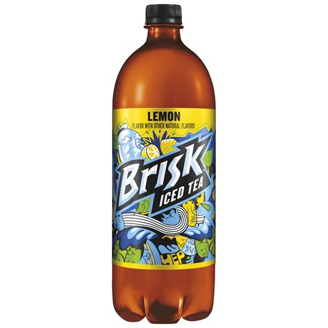 Brisk Lemon Flavor Iced Tea Smartlabel