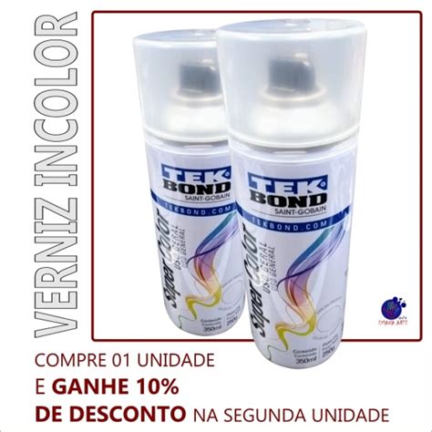 Tinta Spray Verniz Incolor Promo O Elo Produtos Especiais