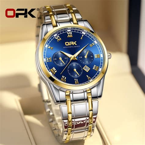 OPK Men S Genuine Original Quartz Watch For Men Accurate Wear Resistant