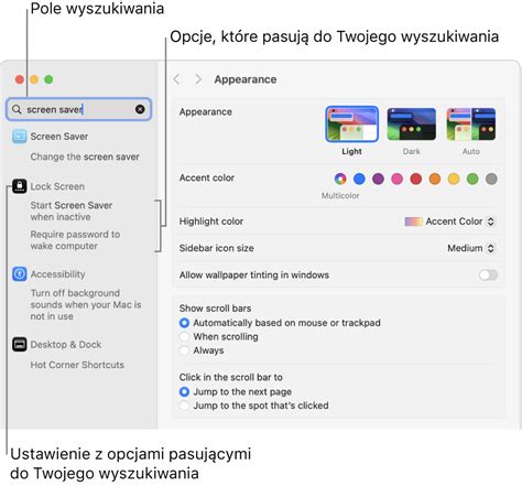 Znajdowanie Opcji W Ustawieniach Systemowych Na Macu Wsparcie Apple Pl