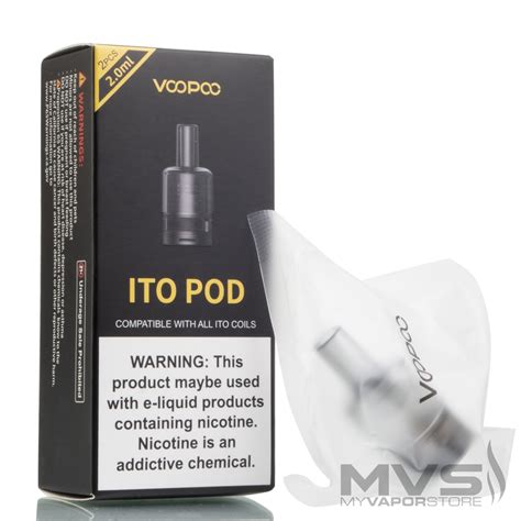 Voopoo Ito Empty Pod Cartridge Pack Of