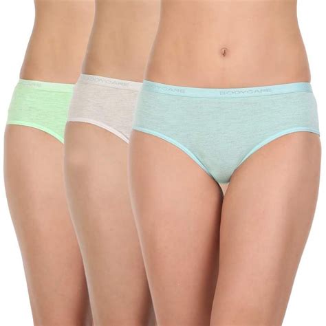 Buy Bodycare Bikini Style Cotton Briefs In Assorted Colors Pack Of 3