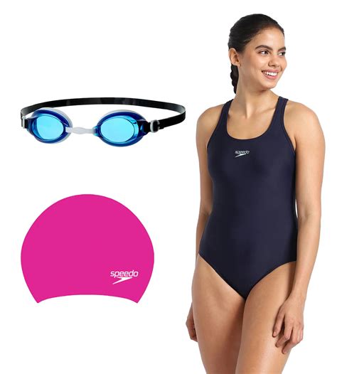 Buy Speedo Lycra Racerback Truenavy Marine Blue Swimwear Online Speedo India