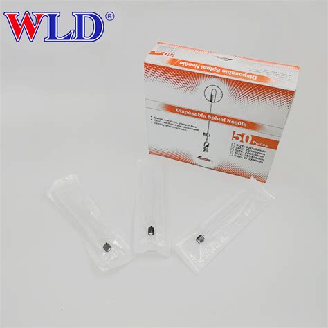 Disposable Sterile Pencil Point Anesthesia Spinal Needle Spinal