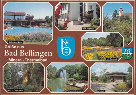 Alte Postkarte Gr E Aus Bad Bellingen Mineral Thermalbad Ebay