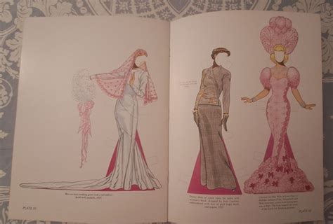 Schiaparelli Fashion Review Paper Dolls By Tom Tierney Kaufen