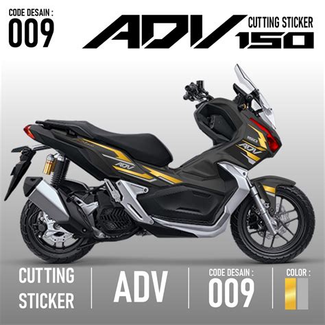 Cutting Sticker ADV 150 Motorcycle Accessories Sticker Honda ADV