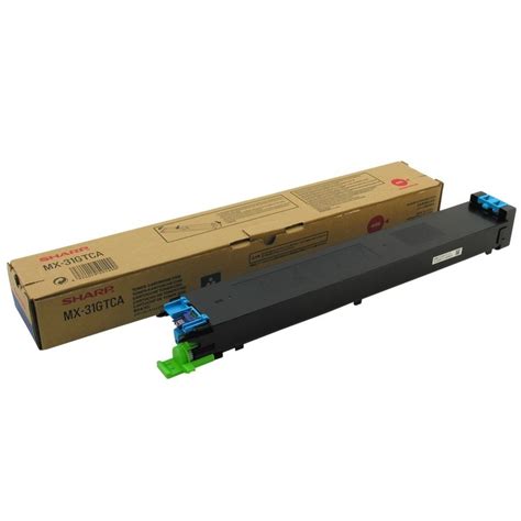 Toner Cyan Sharp Pour Copieur Mx2301n2600n3100n41005000 Mx31gtca