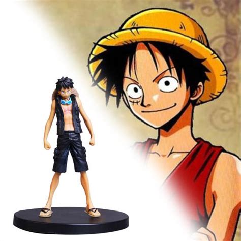 Şekil Modeli Anime Tek Parça Aksiyon Simülasyonu PVC Luffy Roronoa Zoro