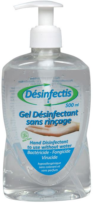 Gel Hydroalcoolique Désinfectant Sans Rinçage 500 ml Pharmacie