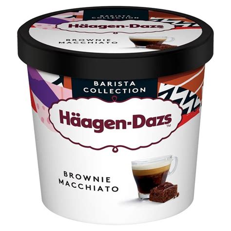 Haagen Dazs Brownie Macchiato Ice Cream Ocado