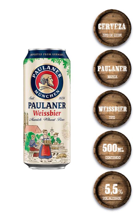 Cerveza Paulaner Weissbier Tablas De Queso Ajenjo Cava Y Licor