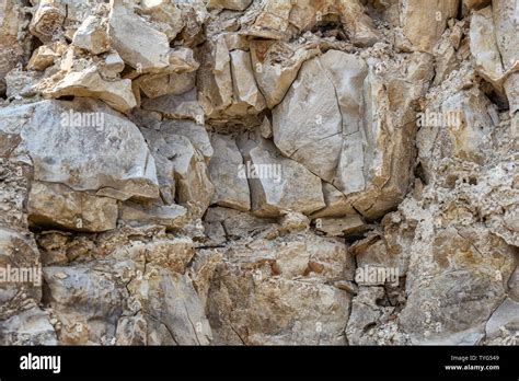 Natural stone texture background. Limestone. Rock formation Stock Photo ...