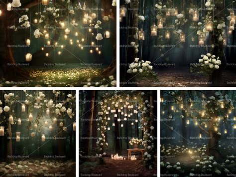 10 Enchanted Forest Digital Backdrop, Kids Photography Digital Backdrop ...