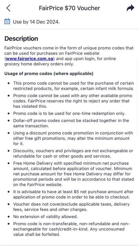 70 NTUC FairPrice Voucher Tickets Vouchers Vouchers On Carousell