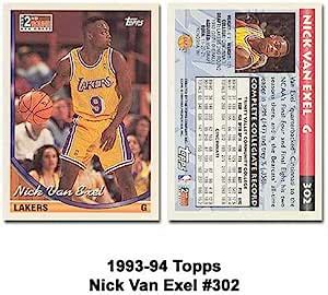 Amazon Topps Nick Van Exel Rookie Card Sports Related