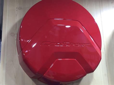 Oscar Ford Ecosport Race Red Tyre Cover 2018 To 2024 At ₹ 4596 Piece Stepney Tyre Cover In New