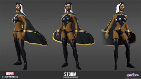 Marvel Heroes >>> Costumes>>> Storm - Storm - Comic Vine