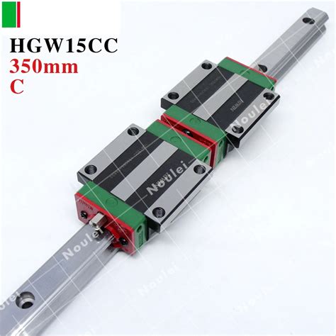 HIWIN HGW15CC Slider Block Or HGW15CA Flange With 350mm Linear Guide