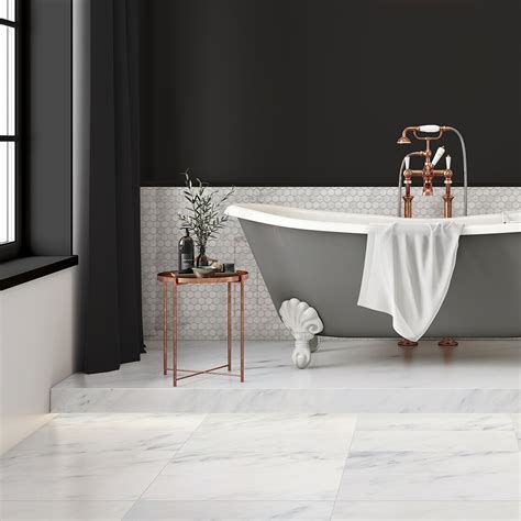 Calacatta Bella Honed Marble Tile Collection Country Floors