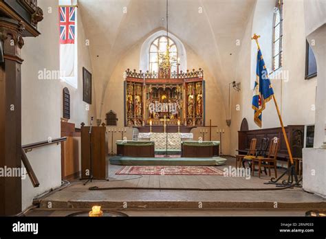 Holy Spirit Church Interior - Tallinn, Estonia Stock Photo - Alamy