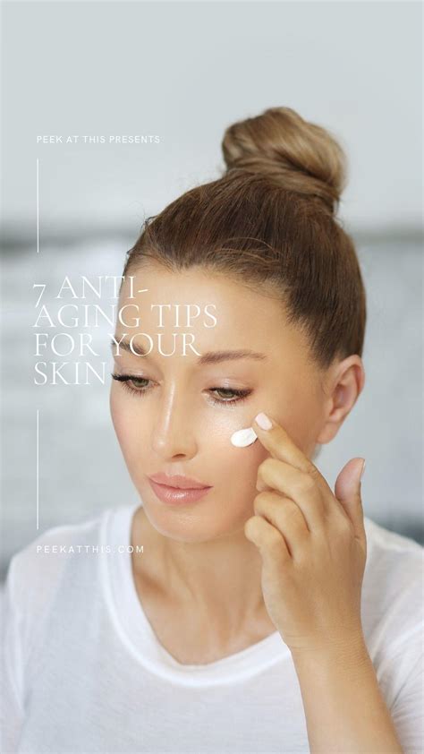 7 Anti Aging Tips For Your Skin