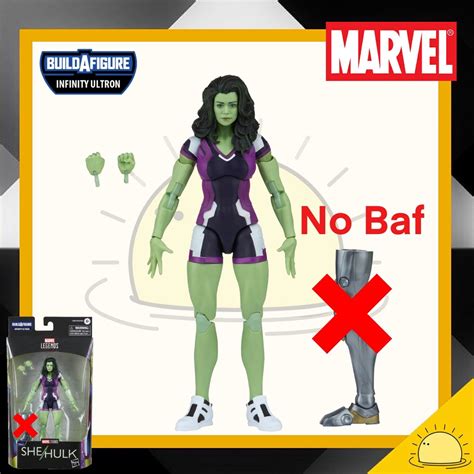 Marvel Legends Disney Plus Infinity Ultron Wave She Hulk 6 Inch No