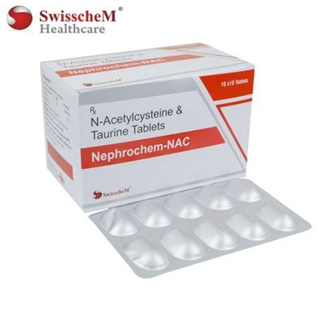 N Acetyl L Cysteine Taurine Tablets For Hospital Packaging Size