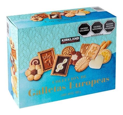 G Cajas Galletas Europeas Kirkland Con Chocolate Belga