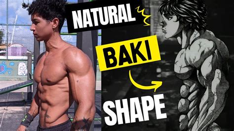 Como Ficar O SHAPE DO Baki Natural YouTube