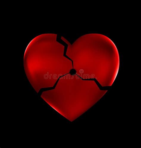 Abstract Broken Heart Stock Vector Illustration Of Feelings 103762322