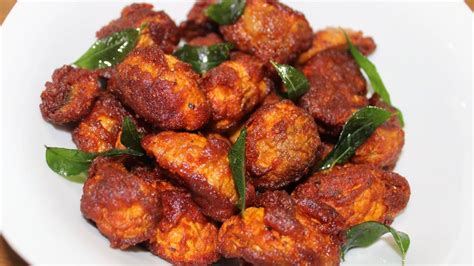 Mushroom 65 காளான் 65 Crispy Mushroom Fry Mushroom Chilli