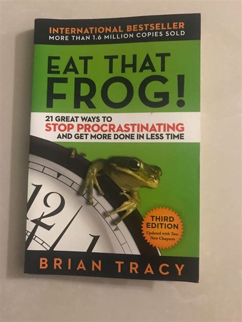 Eat That Frog Brian Tracy Hobbies Toys Books Magazines Fiction