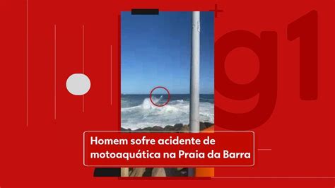 Homem Desaparece No Mar Ap S Sofrer Acidente Motoaqu Tica Na Praia