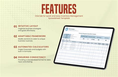 Inventory Management Spreadsheet Template in Google Sheets, Excel ...