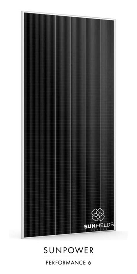 Panel Solar SunPower P6 500 S BF Bifacial SunFields