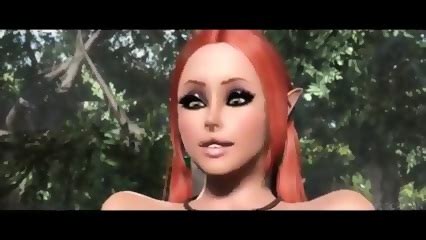 Hentai 3d Elfa Novinha Sendo Fodida Por Goblin Na Floresta