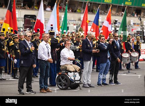 Le Mans Frankreich 10 Juni 2023 Ickx Jacky Porträt mit Dalmas