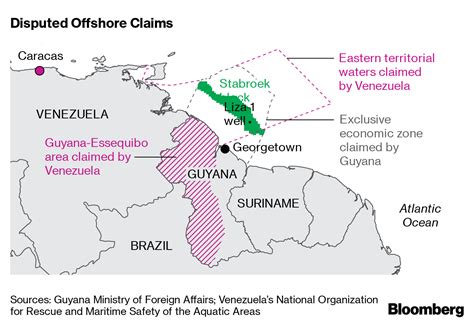 Guyana Oil Fields Map