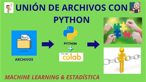 Unión de archivos CSV con Python en Colab pandas TQDM