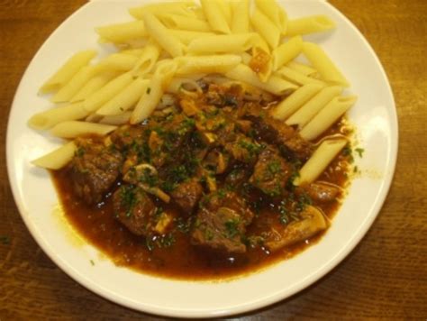 Rindsragout In Rotweinsauce Rezept Mit Bild Kochbar De