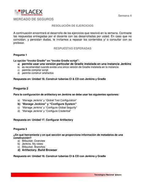 R Respuesta Ejercicios Semana Tecnol Gico Nacional Iplacex