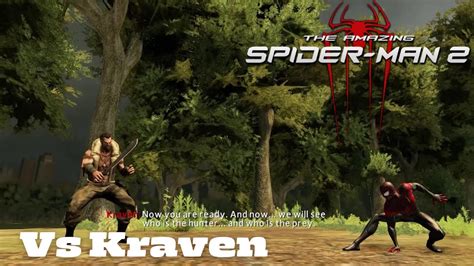 The Amazing Spider Man Game Fighting Kraven The Hunter Boss Fight