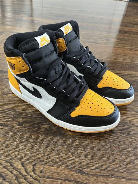 Jordan Brand Jordan 1 Yellow Toe sz 10.5 | Grailed