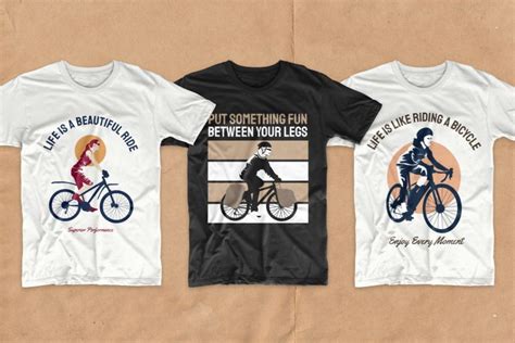 Bicycle T Shirt Design Bundle 50 Designs Masterbundles