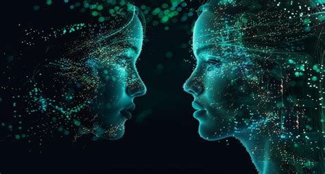 premium photo  couple face   words face   bottom