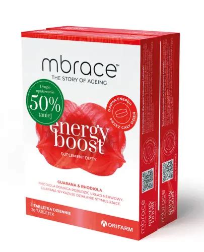 Mbrace Energy Boost X Tabletek Pak Cena Opinie Wskazania