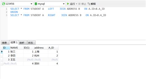 Mysql 三个表的外连接方式mysql表连接使用详解，内连接，外连接，交叉连接 Csdn博客