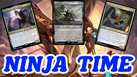 NINJA TIME Legacy Dimir Ninjas With Orcish Bowmasters MTG YouTube